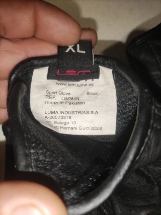 Guantes LEM Motorbike Wear Negros