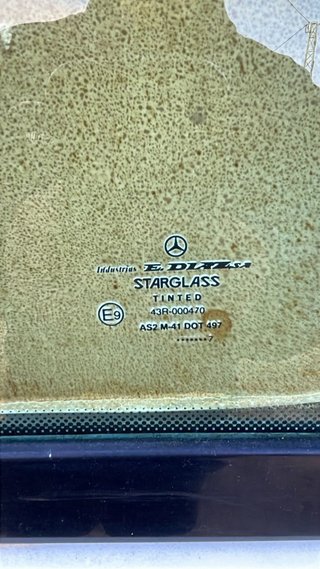 Cristal lateral Starglass Camper Vito