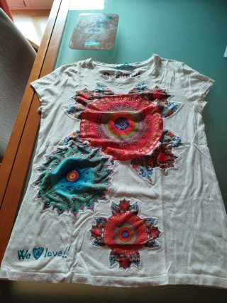 Camiseta Desigual Multicolor Talla M