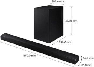 Barra de Sonido Samsung Negra