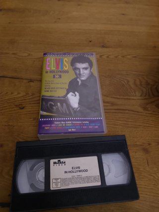VHS Elvis in Hollywood 50s