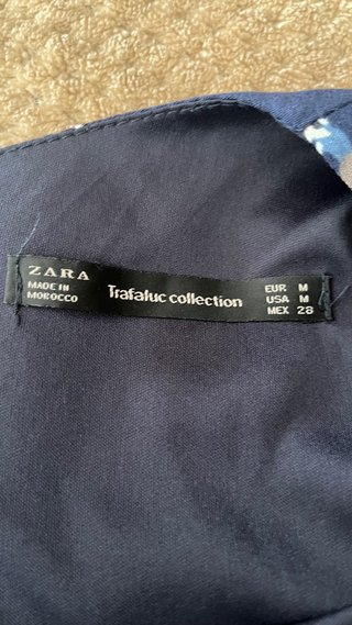 Vestido Zara estampado yoga chica