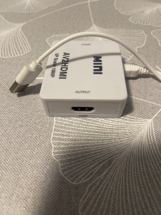 Adaptador AV a HDMI MINI UP Scaler 1080P