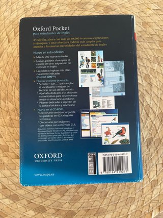 Diccionarios de Lengua, Valenciano e Ingles.