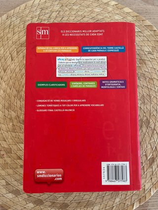 Diccionarios de Lengua, Valenciano e Ingles.