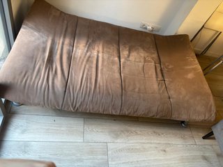 Sofá Cama 2 Plazas Beige - Funda Extraíble