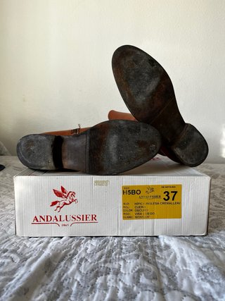 Botas Valverde del Camino Talla 37 Marrón