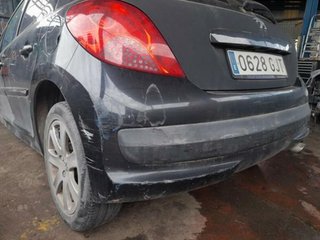 Peugeot 910513 paragolpes trasero 207 1.6 hdi
