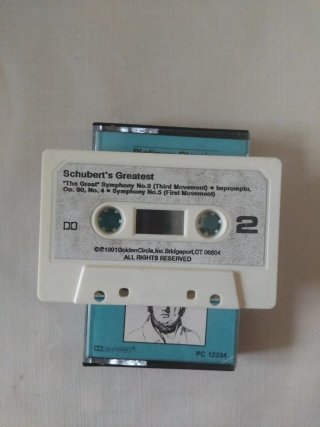 Schubert's Greatest Hits Cassette