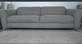 Sofá Natuzzi Gris Tela en muy buen estado