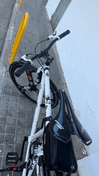 Bicicleta Fixie 8bar Blanca