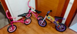 Set 2 Bicicletas sin Pedales Niños
