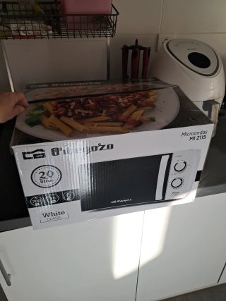 Microondas Orbegozo 20L Blanco