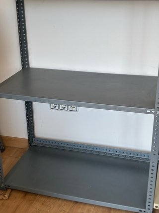 Estantería metálica 200x110x50 gris 100kg