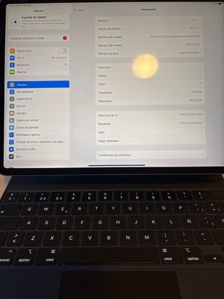 iPad Pro 12.9 Argento