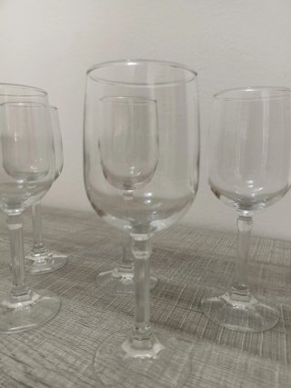 Copas de cristal