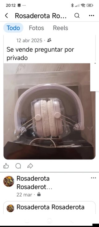 Auriculares Firefox OS Blancos