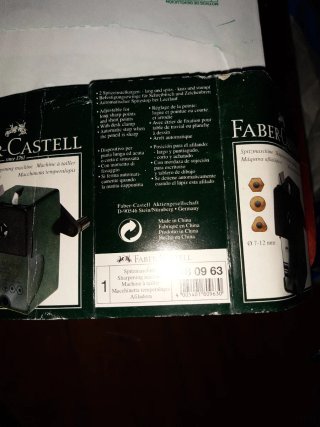 Sacapuntas Faber Castell Antiguo