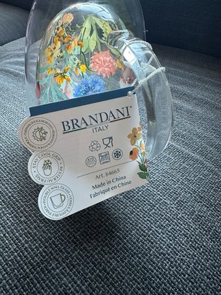 Taza doble pared cristal BRANDANI