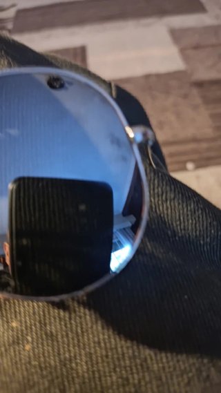 Ray-Ban Aviator 3025 espejo azul auténticas