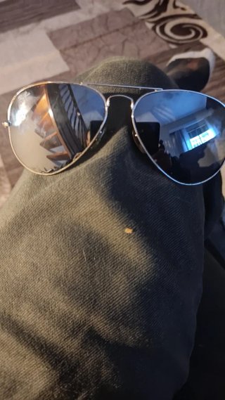 Ray-Ban Aviator 3025 espejo azul auténticas