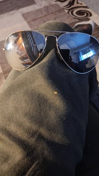 Ray-Ban Aviator 3025 espejo azul auténticas