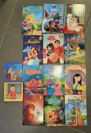 12 libros infantiles colección disney
