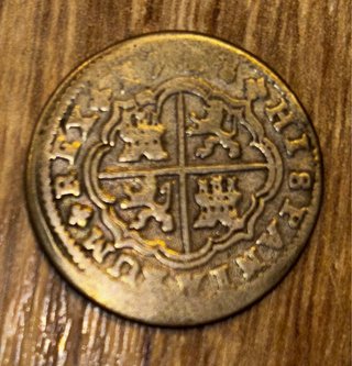 2 Reales 1718 España Antigua