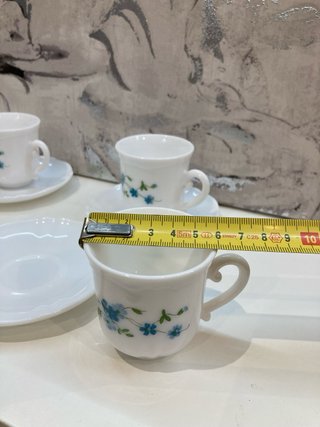 6 Tazas y Platillos Arcopal Veronica Vintage