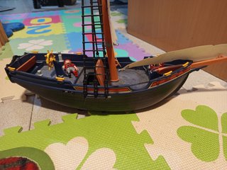 Barco Pirata Azul Playmobil