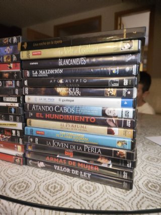 9€ cada Película en dvd