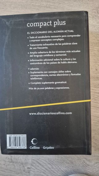 Diccionario Compact Plus Alemán (Compact Plus):...