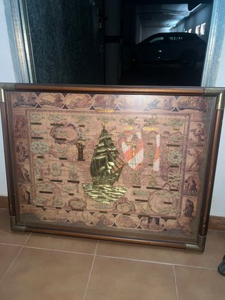 Cuadro Decorativo Nudos Marinos
