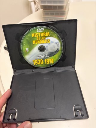 DVD Historia de los Mundiales 1990-1998