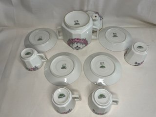 Juego de café de porcelana Limoges