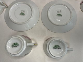 Juego de café de porcelana Limoges