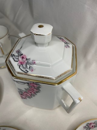 Juego de café de porcelana Limoges