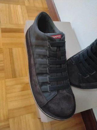 Camper Beetle Talla 40 Gris Oscuro