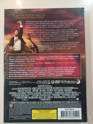 Constantine DVD Edición Especial 2 Discos