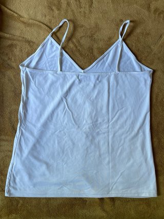 Top lencero blanco