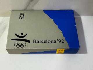 Moneda Plata 2000 Pesetas Bcn 92 Baloncesto