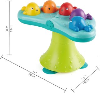 - Hape fuente musical baño piano ballenas