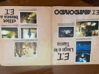 Álbum E.T. El Extra-Terrestre Colección Cromos