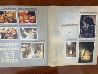Álbum E.T. El Extra-Terrestre Colección Cromos