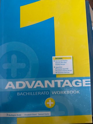 Advantage Workbook. Bachillerato 1