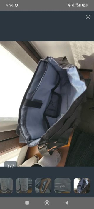 Borsa BMW Kit Emergenza e Gilet Alta Visibilità