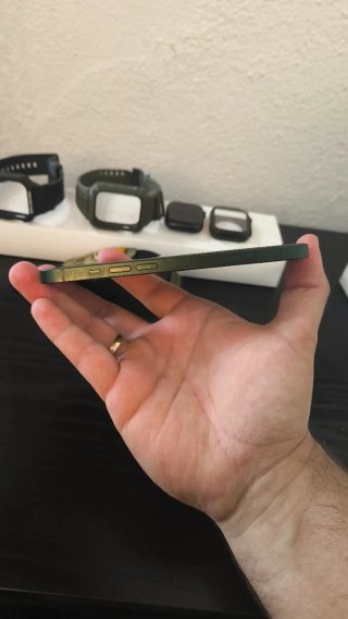 iPhone 13 Verde+Apple Watch S7