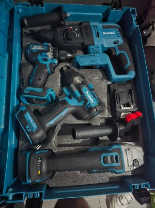 Kit Herramientas Makita Taladro Rotomartillo