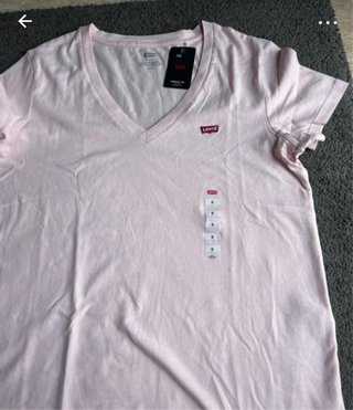 Camiseta Levi's rosa mujer talla S