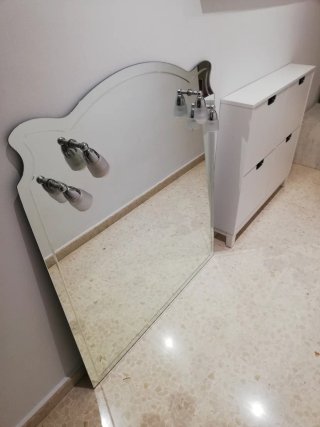 Espejo de baño con focos